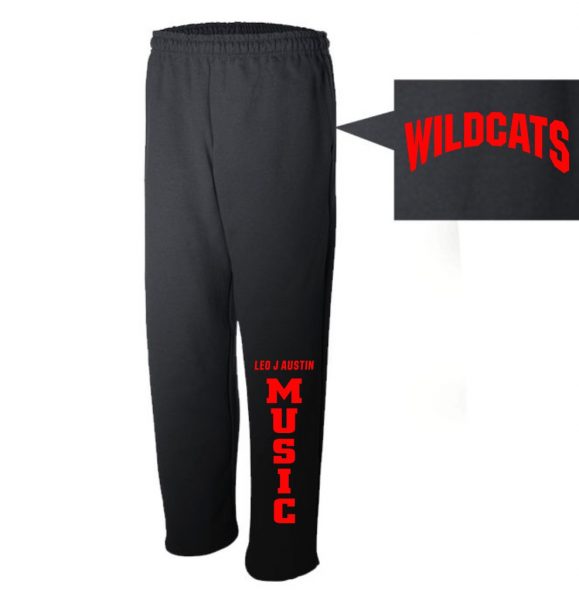 Sweatpants open bottom- Logo #15